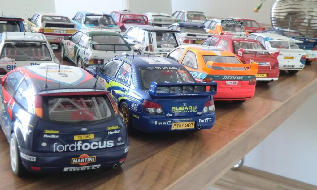 my Rally Car Collection DX Rally Cars Diecast